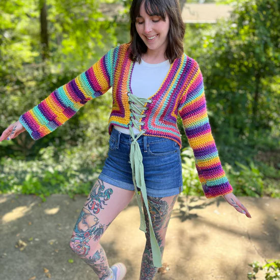 Dreamcatcher Crocheted Vest